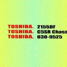 TOSHIBA 030-9525 Service Information by download #92253