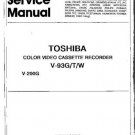 TOSHIBA V93G Service Information by download #92285