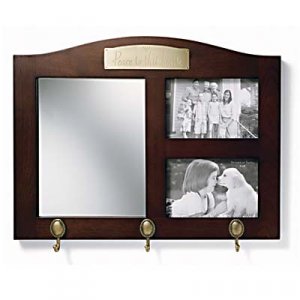 Peace - Mirror With Frames - Cherry