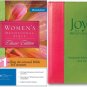 Womens Devotional Bible And Joy For A Womens Soul Bible And Gift Book Set