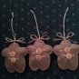 Primitive Ginger Bread Men Ornaments