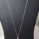18KGP Rose Gold with Swarovski Crystals Necklace