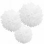 White Fluffy Hanging Decoration