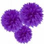 Purple Fluffy Hanging Decoration