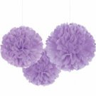 Lilac Fluffy Hanging Decoration
