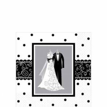 Happy Ever After Beverage Paper Napkins