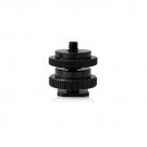 Wholesale 100 Pieces 1/4" Tripod Mount Screw To Flash Hot Shoe Adapter For Camera And Monitor
