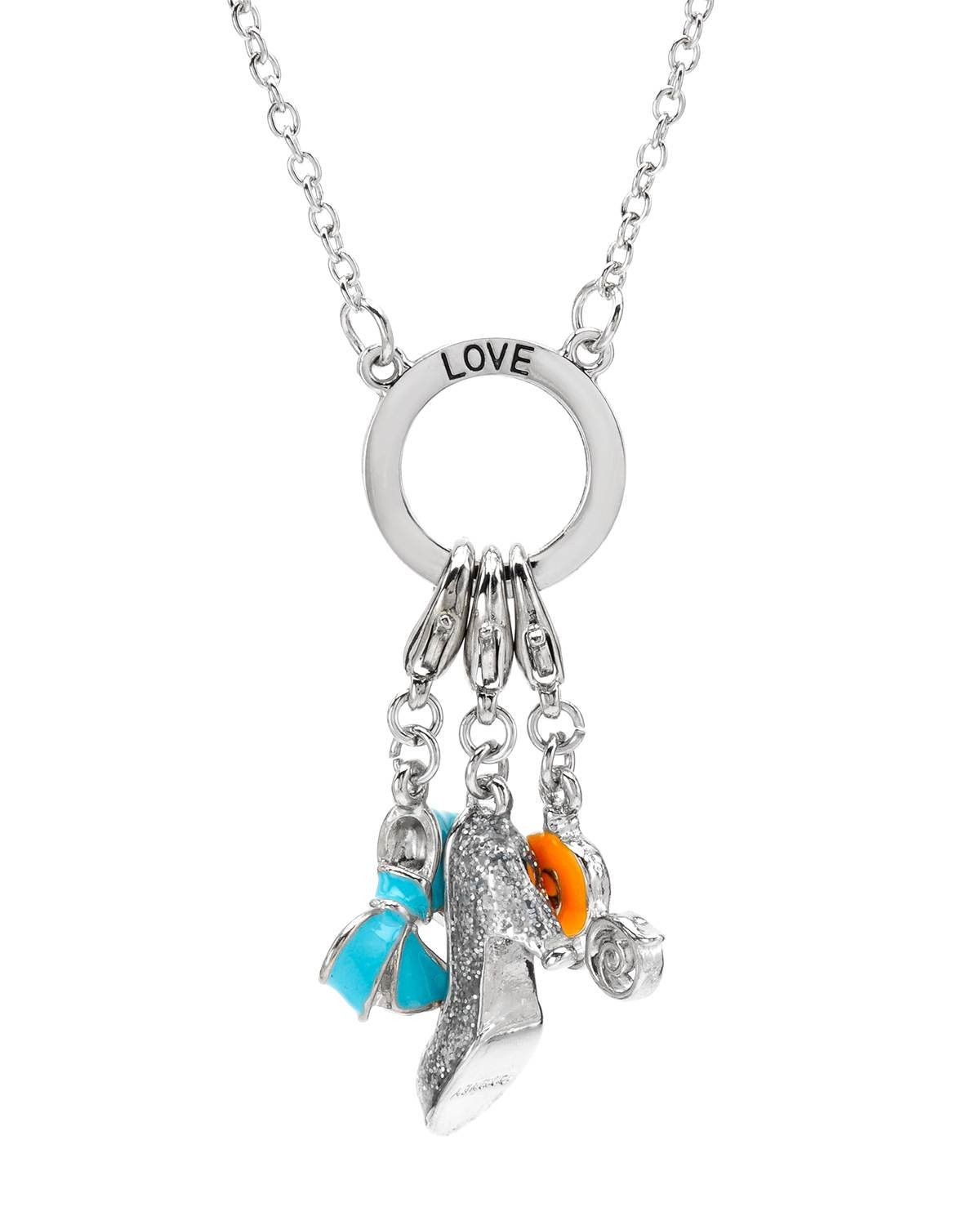 Disney brand Necklace with genuine crystals