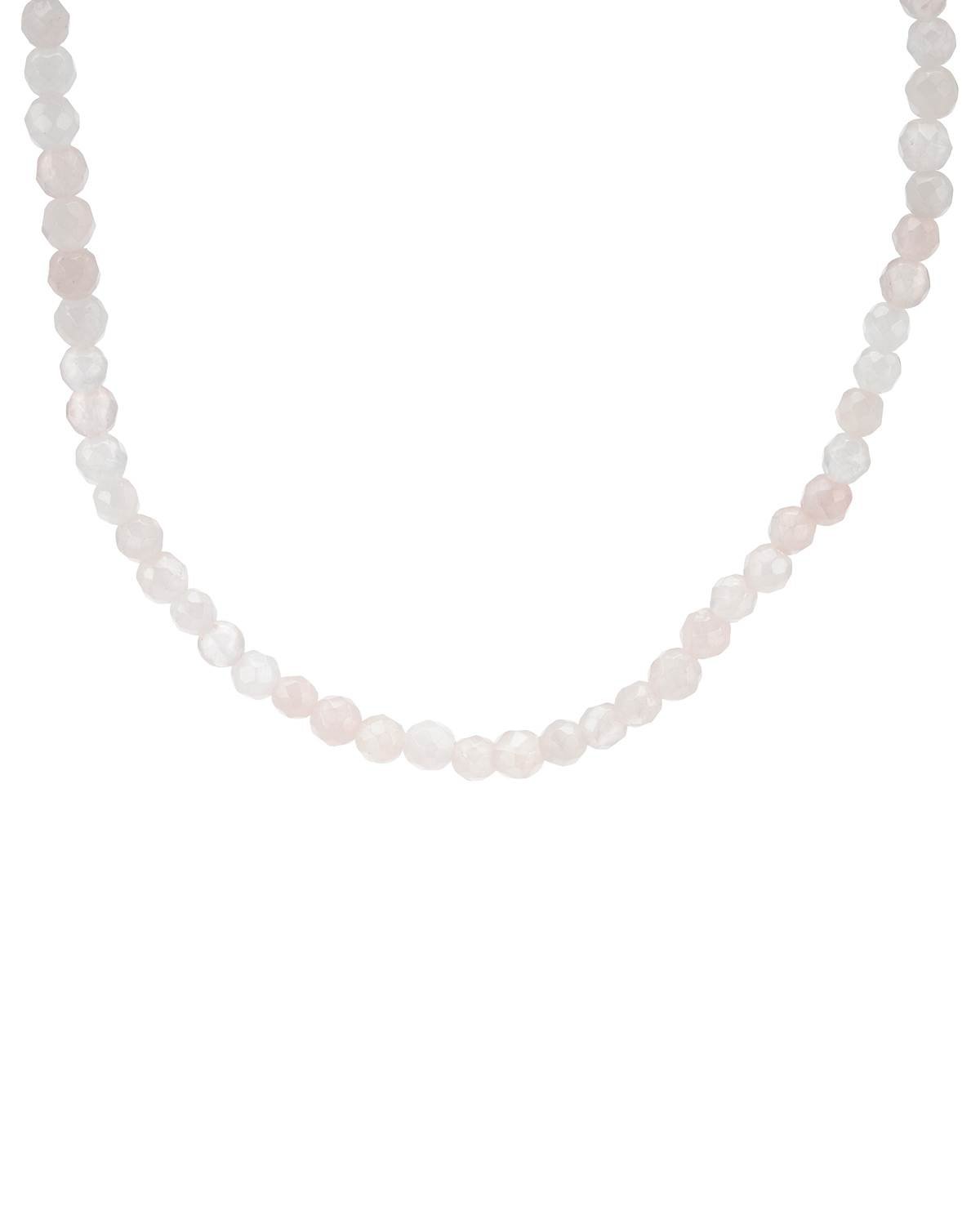 Genuine Pink Quartz Necklace