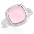 Genuine Quartz Ring in Sterling Silver