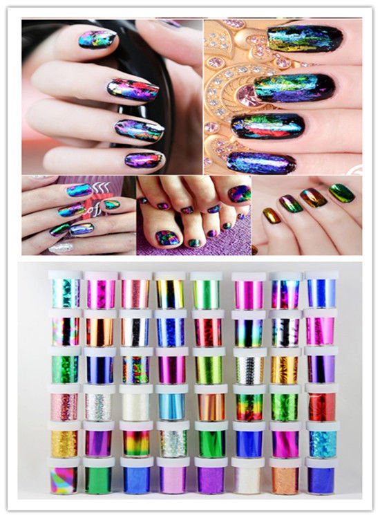 Silver Nail Art Transfer Foil