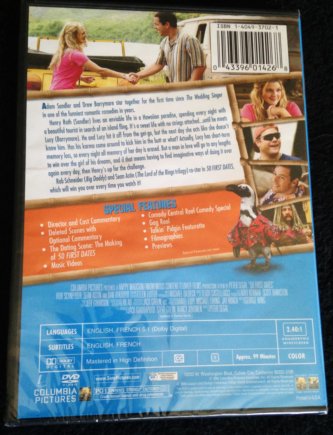 50 First Dates DVD