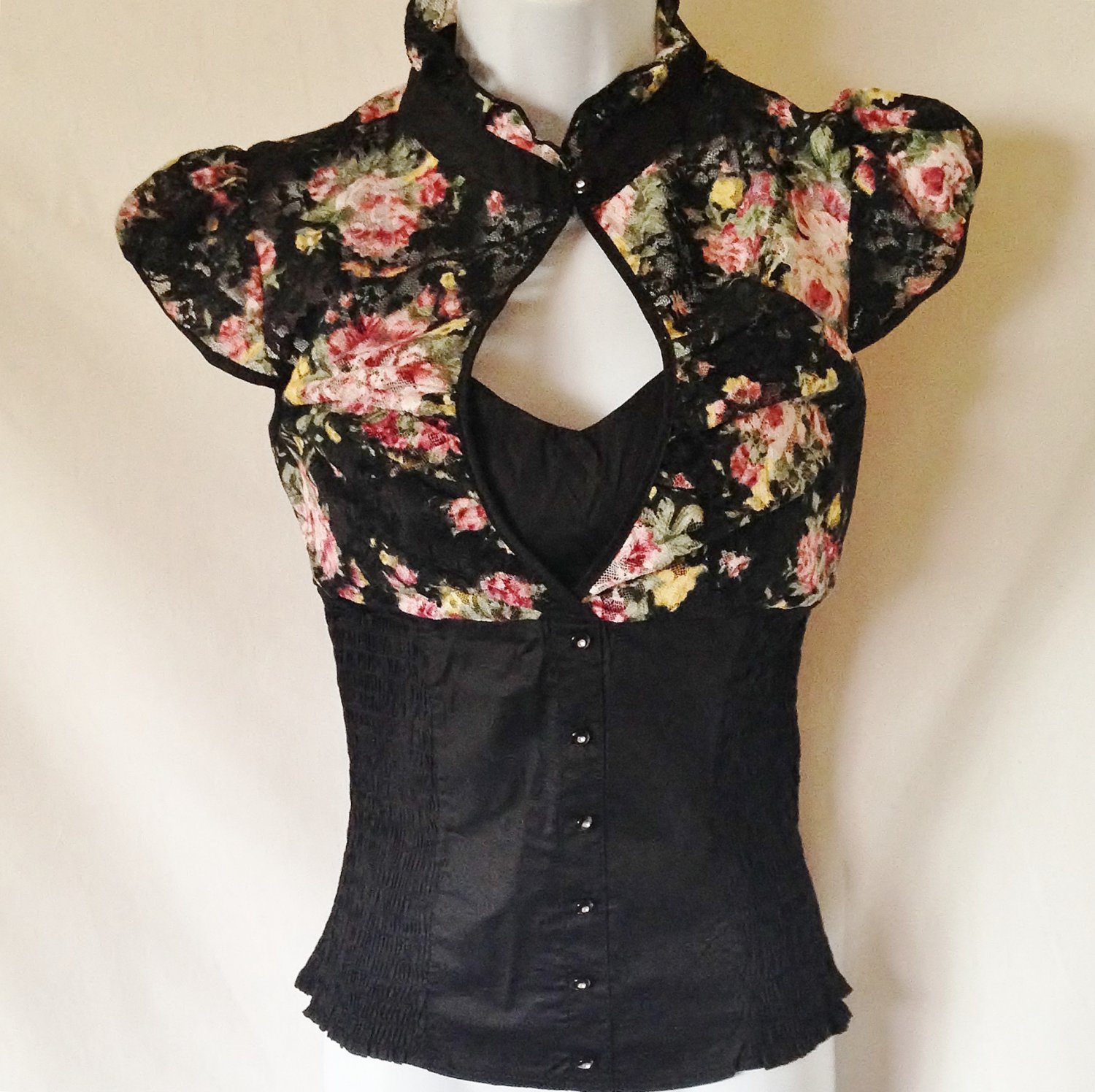 corset and blouse