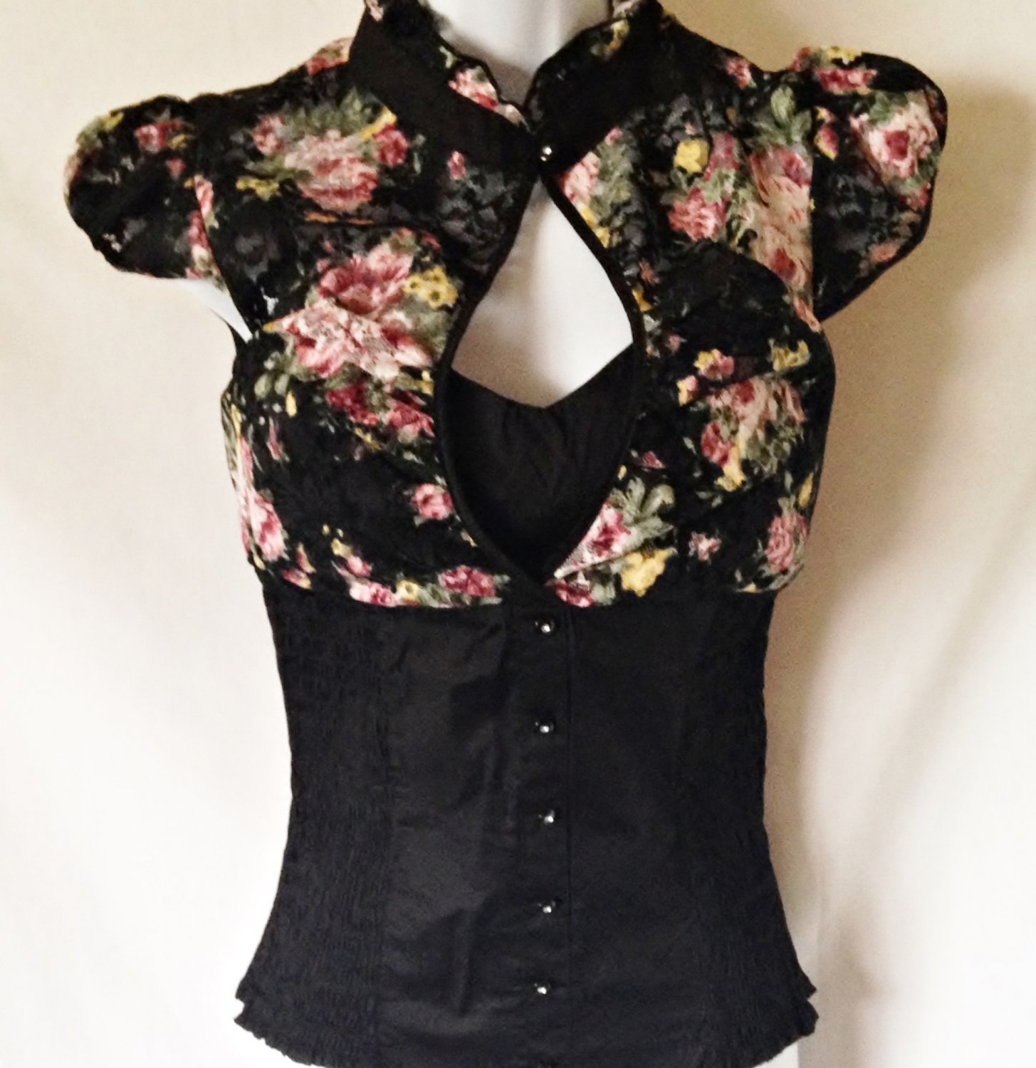 corset and blouse