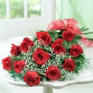 Dozen Rose Presentation Bouquet