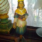 ANRI - Hand carved-Native Maiden