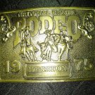1975 Hesston Rodeo Finals "Limited Edition" Collector's belt buckle