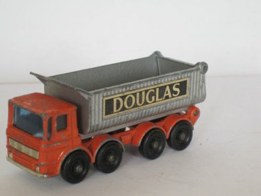 RARE BLACK DECAL LESNEY No 51 AEC TIPPER TRUCK