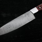 63 BCDK 12.5" Inches Master Chef Damascus Knife with Beautiful Seasoned Wood & Mosaic
