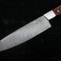 63 BCDK 12.5" Inches Master Chef Damascus Knife with Beautiful Seasoned Wood & Mosaic