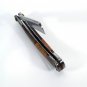197 RS Shave Ready Straight Razor with Walnut & Olive Wood + Leather Sheath