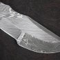 128FI Full Tang Damascus Steel Fixed Blade Knife and Dollar Wood and Bull Horn with Leather Sheath