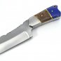 Full Tang PRIJS2 J2 Steel Knife + Leather Sheath