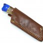 Full Tang PRIJS2 J2 Steel Knife + Leather Sheath