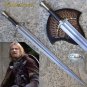 As In Lord Of The Rings LOTR Boromir Sword with Wall Plaque