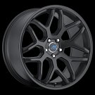 20" Mach 8 Wheels Rims 20x8.5 20x9.5 Satin Black Fits 5x120*