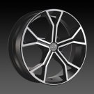 20" U2 32 Wheels Rim 20x7.5 Machine Black 5x120.65 20" U2 32 Wheels Rim 20x7.5 Machine Black 5x120.65