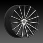17" Velocity VW10 Wheels  Rim 17x7 Machine Black 4x100+114.3