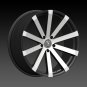 22" Velocity VW12 Wheels Rim sale 22x9 Machine Black 6x127