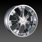 18" Velocity VW750 Wheels Chrome Rim 18x7.5 Chrome 4x114.3