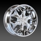 17" Borghini Wheels BW3  Chrome Rim 17x7 Offset 35 Chrome 4x100+114.3