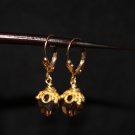 Brown Swarovski Crystal Earrings - DMD0281