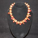 Red Coral Chunk Necklace - DMD1982