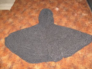 crocheted poncho