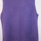Purple Silk Sweater, Small, AUGUST SILK