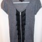 Grey Sweater Top, Juniors Small, XXI