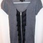 Grey Sweater Top, Juniors Small, XXI