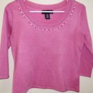 Dusty Rose Sweater, Petite Small, NORTON MCNAUGHTON