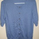 Blue Cardigan, ANN TAYLOR, L