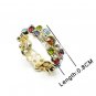 18K Champagne Gold Plated Summer Flower Ring