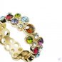 18K Champagne Gold Plated Summer Flower Ring