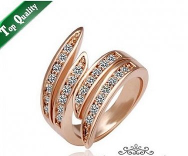 Angel's Wing 18K Gold Plated Ring