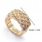 18K Champagne Gold Plated Wedding Ring