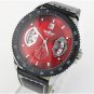 Automatic mechanical Watches Red Face PU strap SLZ03
