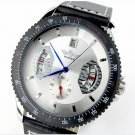 Automatic mechanical Watches White Face PU strap SLZ03