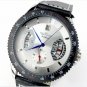 Automatic mechanical Watches White Face PU strap SLZ03